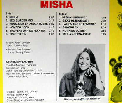 Cirkus Sim-Salabim* : Cirkus Sim-Salabim Præsenterer Misha (LP)