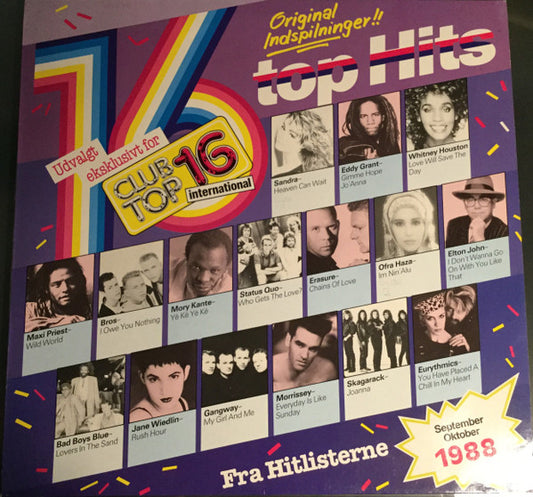 Various : Club Top 16 - September/Oktober 1988 (LP, Comp)