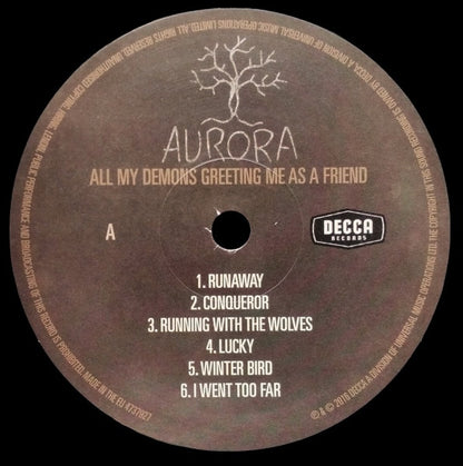 Aurora (16) : All My Demons Greeting Me As A Friend (LP, Album)