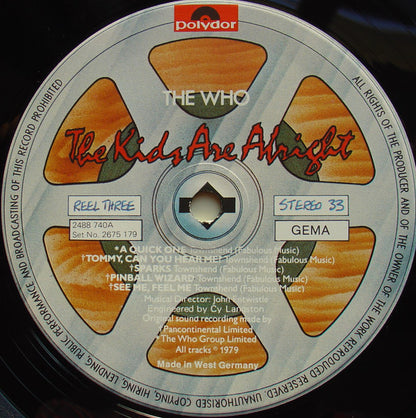 The Who : The Kids Are Alright (2xLP, Album)