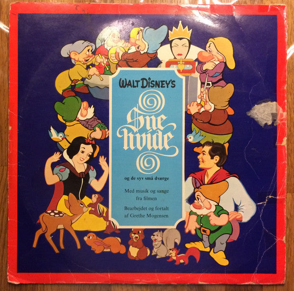 Various : Walt Disney's Snehvide Og De Syv Små Dværge (LP)