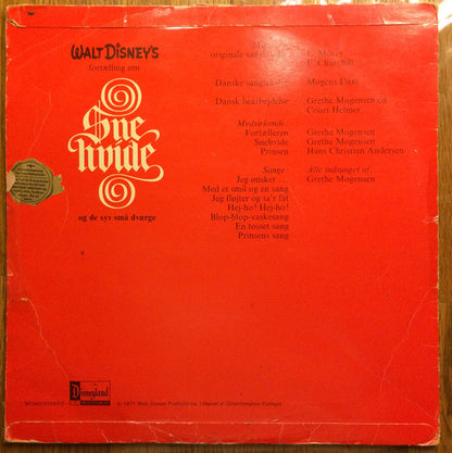 Various : Walt Disney's Snehvide Og De Syv Små Dværge (LP)