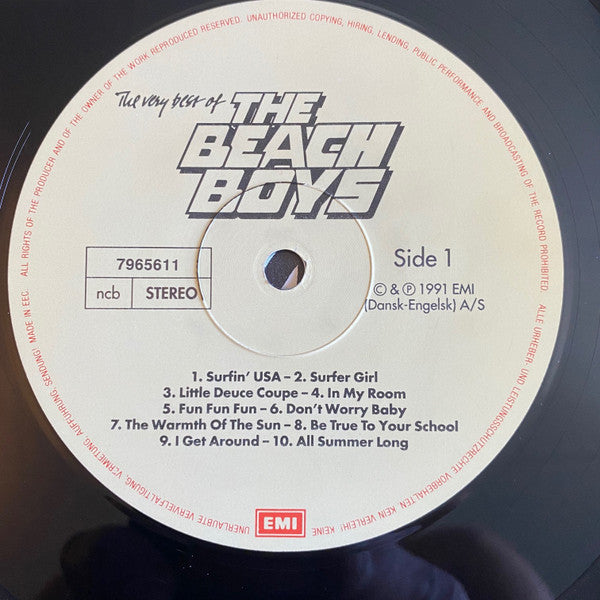 The Beach Boys : The Very Best Of The Beach Boys (2xLP, Comp)