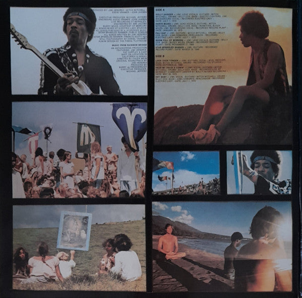 Jimi Hendrix : Rainbow Bridge - Original Motion Picture Sound Track (LP, Album, RE)