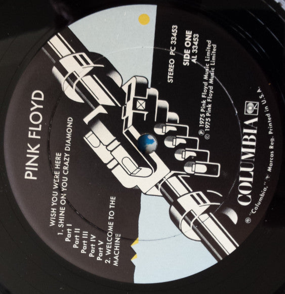Pink Floyd : Wish You Were Here (LP, Album, RE)