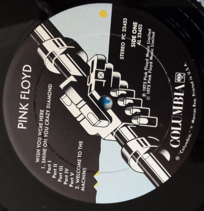 Pink Floyd : Wish You Were Here (LP, Album, RE)