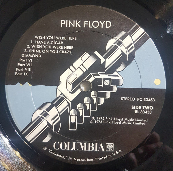 Pink Floyd : Wish You Were Here (LP, Album, RE)