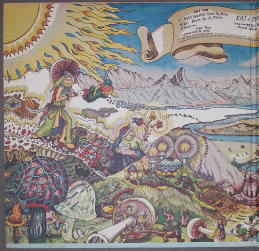 The Allman Brothers Band : Eat A Peach (2xLP, Album, Pit)