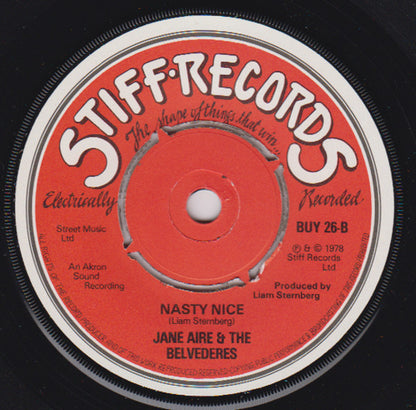 Jane Aire And The Belvederes : Yankee Wheels (7", Single)