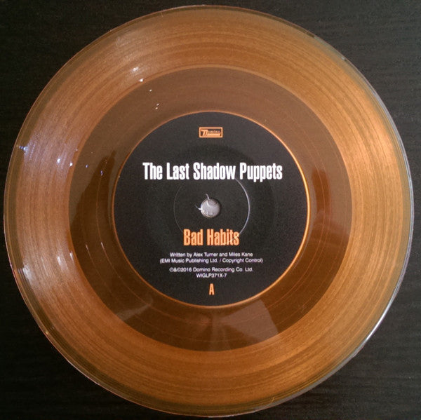 The Last Shadow Puppets : Everything You've Come To Expect (LP, Album, 180 + 7", Yel + Dlx, Ltd)