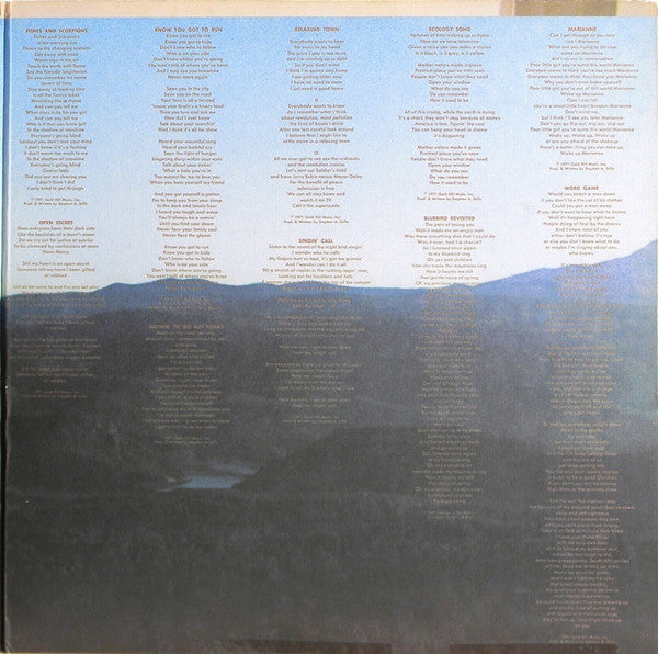 Stephen Stills : Stephen Stills 2 (LP, Album, PR)