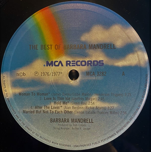 Barbara Mandrell : The Best Of Barbara Mandrell (LP, Comp)