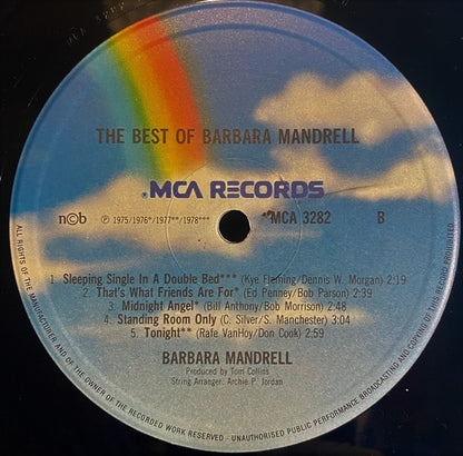 Barbara Mandrell : The Best Of Barbara Mandrell (LP, Comp)
