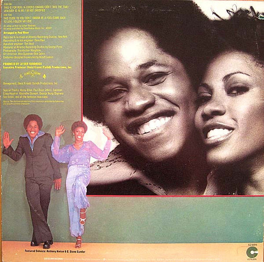Luther : This Close To You (LP, Album, PR )