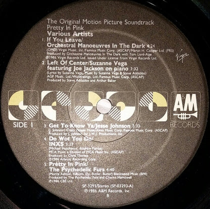 Various : Pretty In Pink (LP, Comp, RE, Dar)
