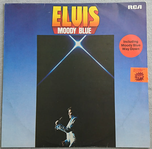 Elvis Presley : Moody Blue (LP, Album)