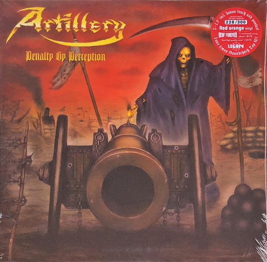 Artillery (2) : Penalty By Perception (2xLP, Album, Ltd, Num, Red)
