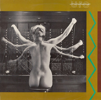 UFO (5) : Making Contact (LP, Album, Whi)