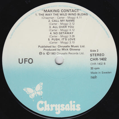 UFO (5) : Making Contact (LP, Album, Whi)