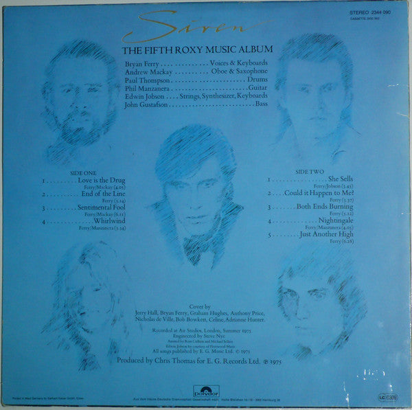 Roxy Music : Siren (LP, Album)
