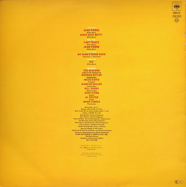 Miles Davis : We Want Miles (2xLP, Album)