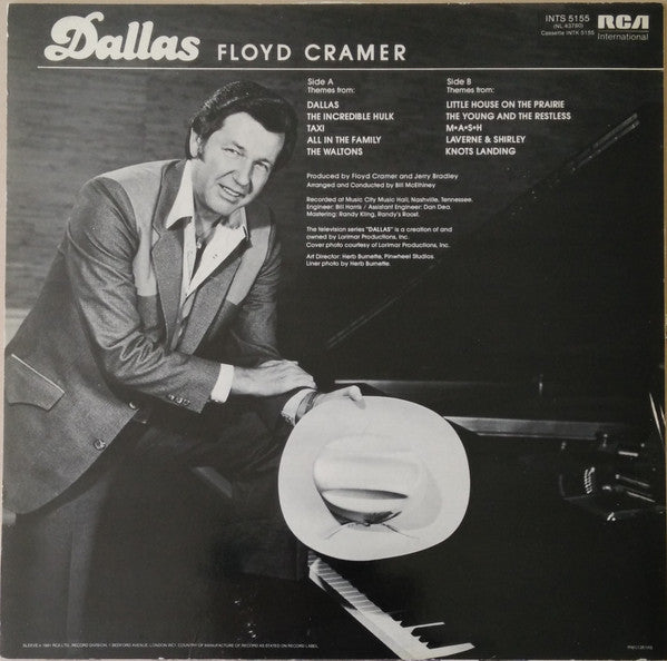 Floyd Cramer : Dallas (LP, RE, RP)