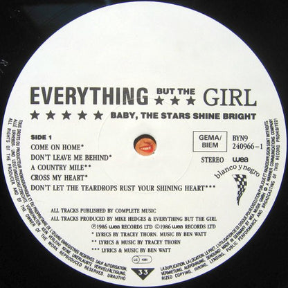 Everything But The Girl : Baby, The Stars Shine Bright (LP, Album, Mat)
