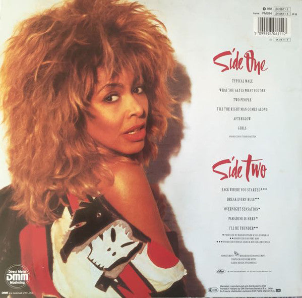 Tina Turner : Break Every Rule (LP, Album, DMM)