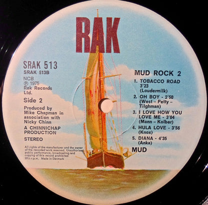 Mud : Mud  Rock Vol. 2 (LP, Album)