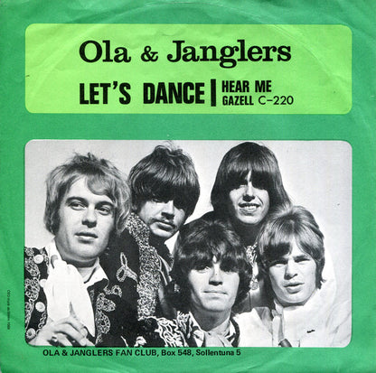 Ola & The Janglers : Let's Dance / Hear Me (7", Single, Gre)