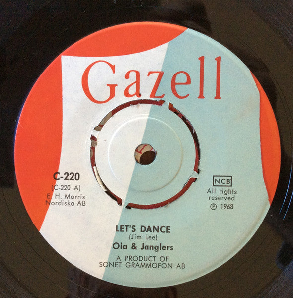 Ola & The Janglers : Let's Dance / Hear Me (7", Single, Gre)