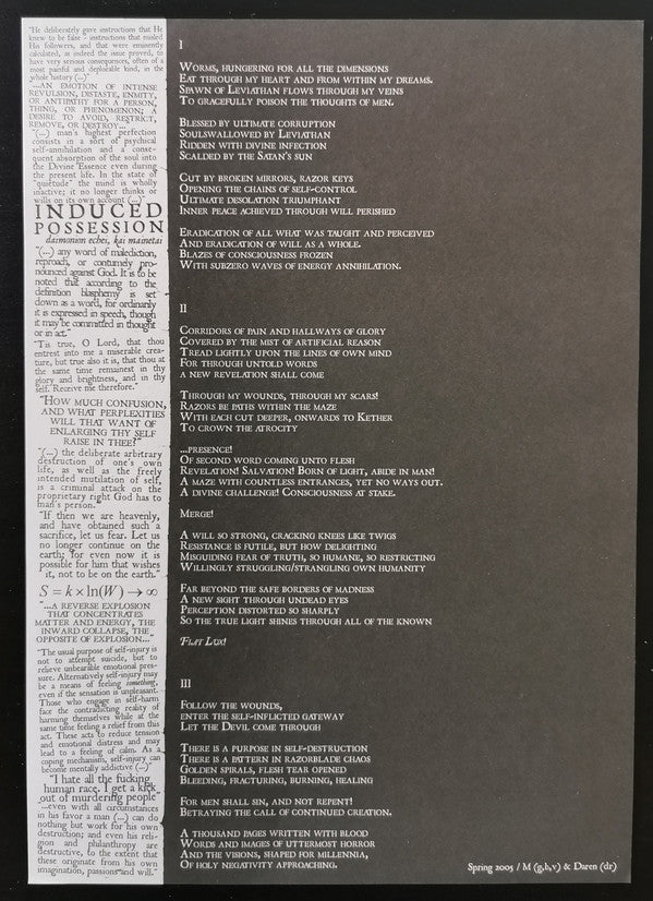 Mgła : Presence / Power and Will (LP, Comp, RE)