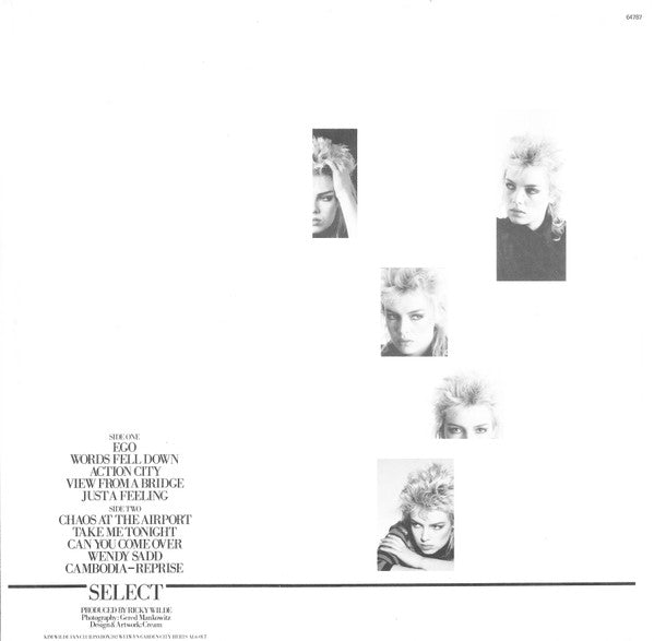 Kim Wilde : Select (LP, Album)