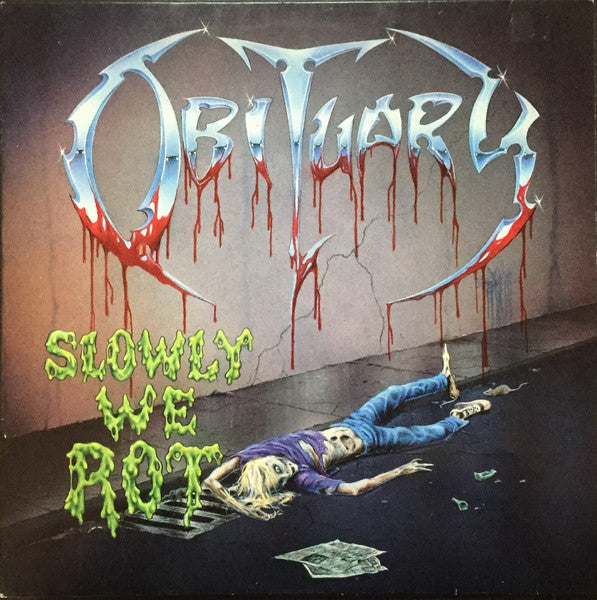 Obituary : Slowly We Rot (LP, Album)