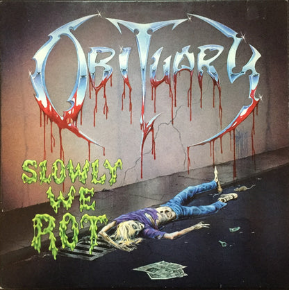 Obituary : Slowly We Rot (LP, Album)