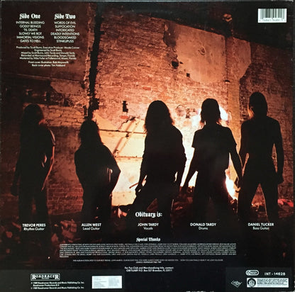 Obituary : Slowly We Rot (LP, Album)