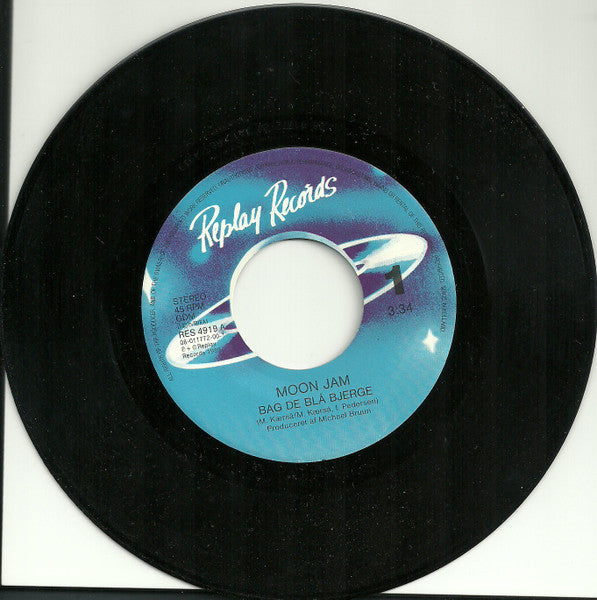 Moonjam : Bag De Blå Bjerge (7", Single)