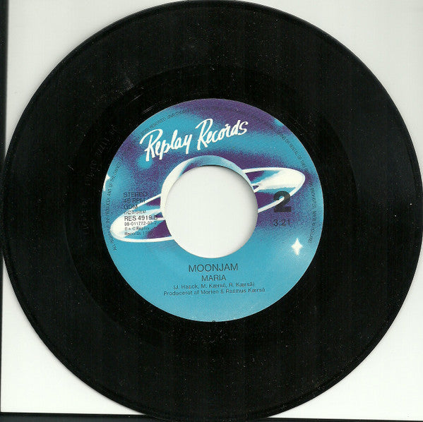Moonjam : Bag De Blå Bjerge (7", Single)