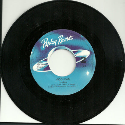 Moonjam : Bag De Blå Bjerge (7", Single)