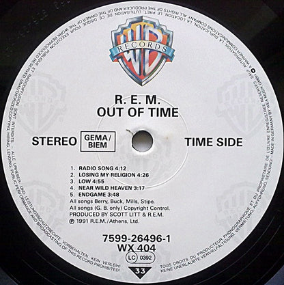 R.E.M. : Out Of Time (LP, Album)