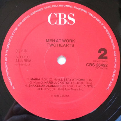 Men At Work : Two Hearts (LP, Album, Gat)