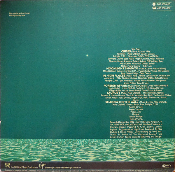 Mike Oldfield : Crises (LP, Album)