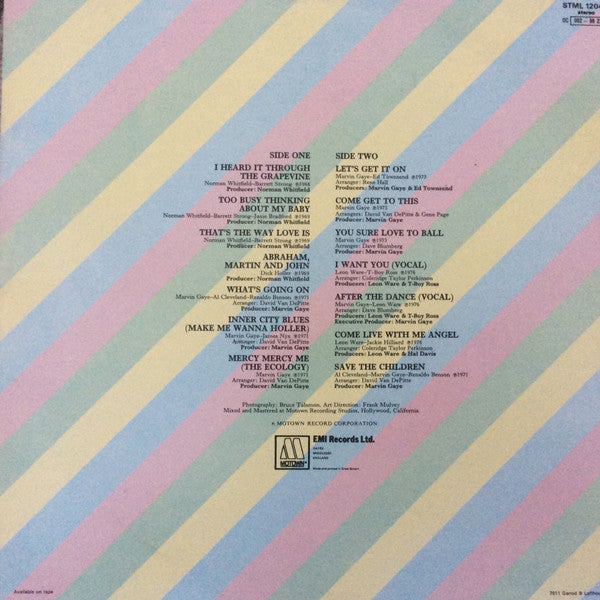 Marvin Gaye : The Best Of Marvin Gaye (LP, Comp)