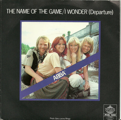 ABBA : The Name Of The Game / I Wonder (Departure) (7", Single, Pus)