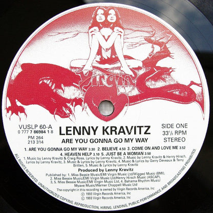 Lenny Kravitz : Are You Gonna Go My Way (LP, Album)