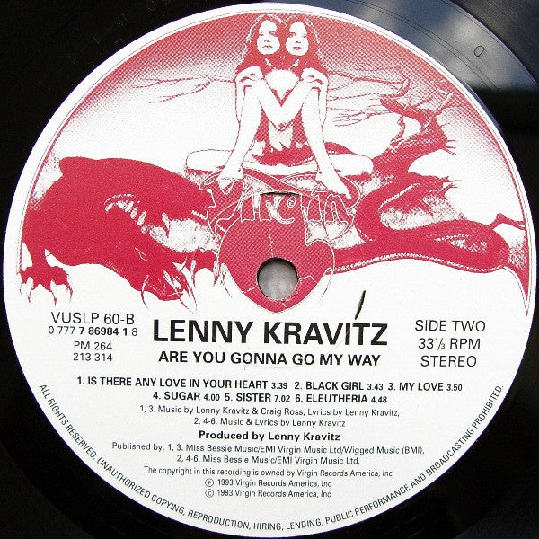Lenny Kravitz : Are You Gonna Go My Way (LP, Album)