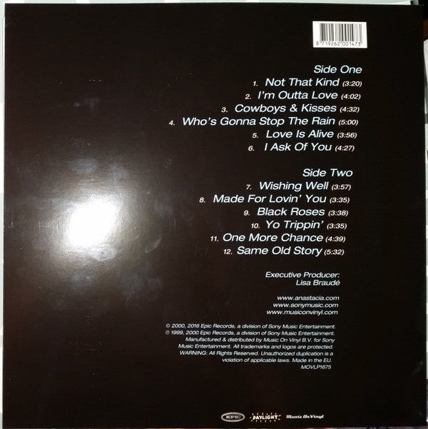 Anastacia : Not That Kind (LP, Album, Ltd, RE, 180)