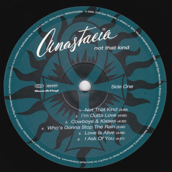 Anastacia : Not That Kind (LP, Album, Ltd, RE, 180)