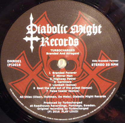 Turbocharged : Branded And Arrogant (The Early Heresies) (LP, Comp, Ltd)