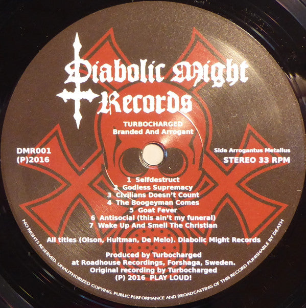 Turbocharged : Branded And Arrogant (The Early Heresies) (LP, Comp, Ltd)